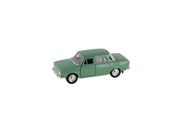 Auto Welly Škoda 100 metal/plast 11cm 1:34 med fri drift mulighed 4 farver 15x7x7cm