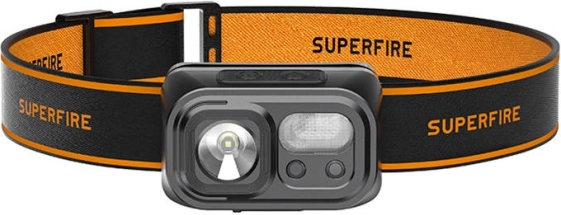 LED pandelampe Superfire 220 lm med USB‑C