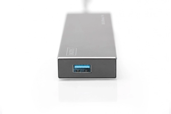 USB 3.0 hub med 7 porte, aluminium