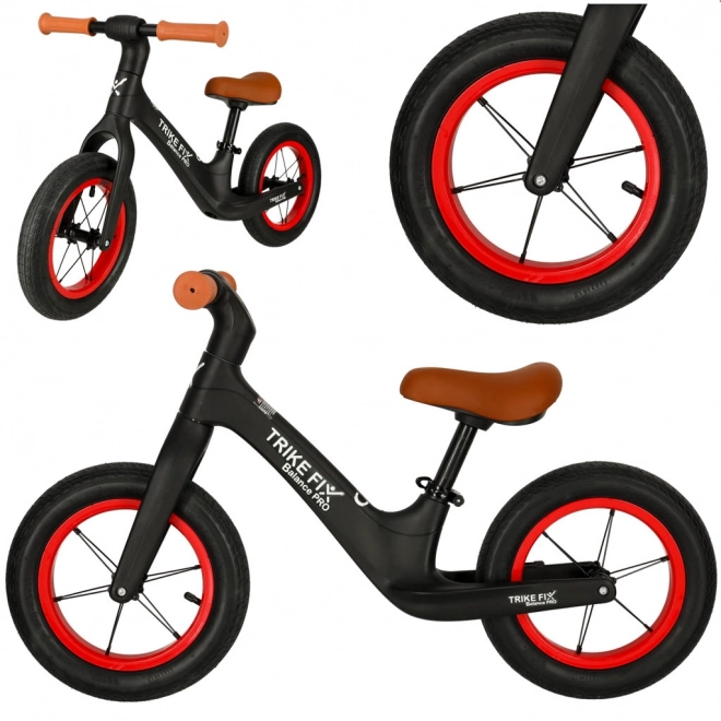 Børne løbecykel Trike Fix Balance PRO sort