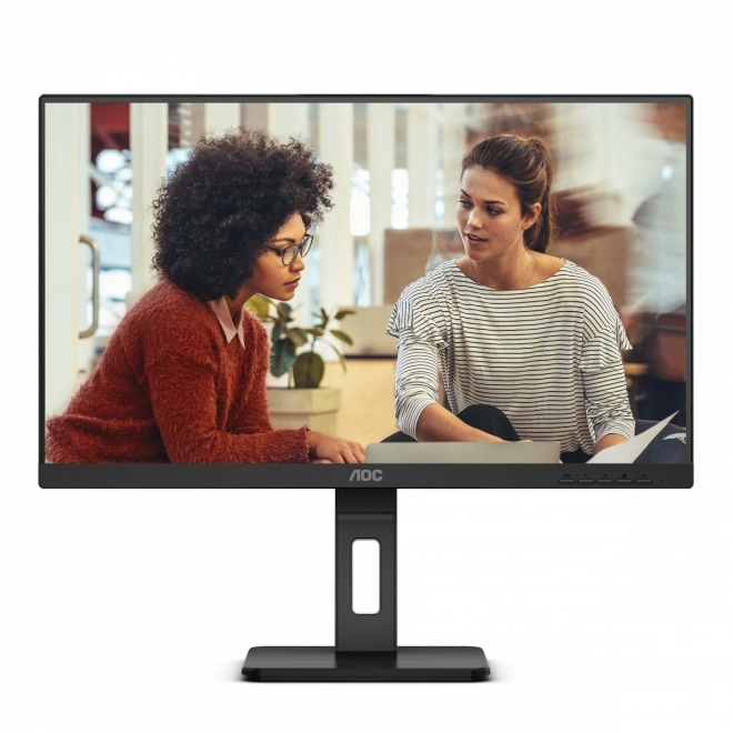 Monitor AOC 24 tommer IPS HDMI DP Pivot højtalere