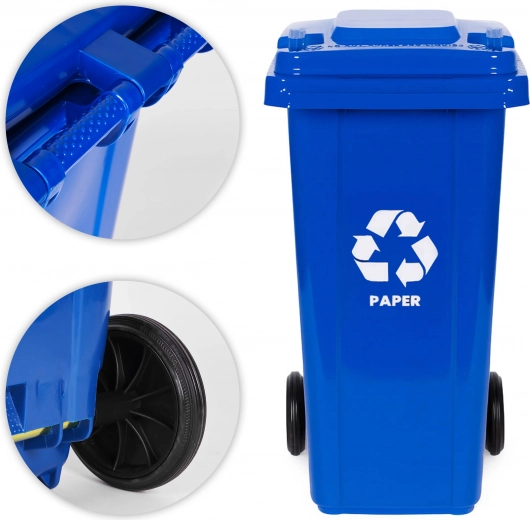 Jævn flytning takket være gummihjul og stålaksel