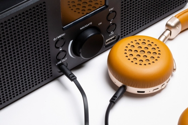 Internet radio Technaxx med stereo højttalere 2x2W og WiFi
