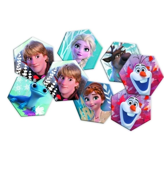 Pexeso papirspil Frozen II selskabsspil 36 stykker i kassen 20x20x5cm