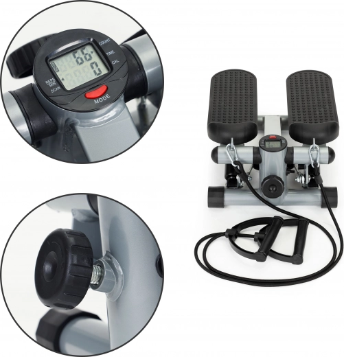 5-funktions LCD-display til ydelseskontrol