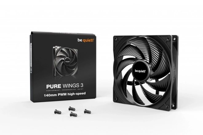 Blæser Pure Wings 3 140 mm PWM til høj hastighed