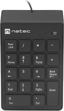 Numerisk tastatur NATEC Goby 2 sort