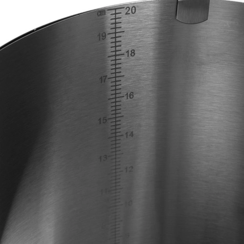 Kageform 20 cm i rustfrit stål
