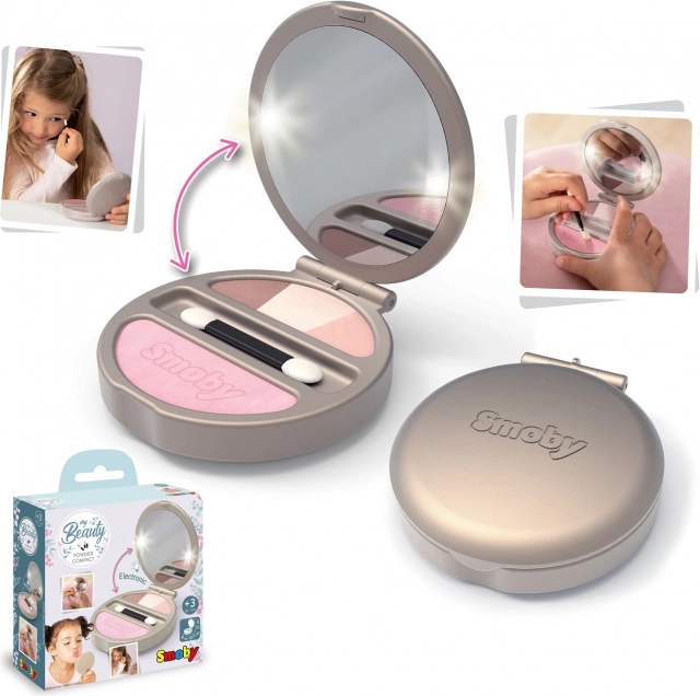Smoby My Beauty Kompakt pudderdåse med spejl og lys