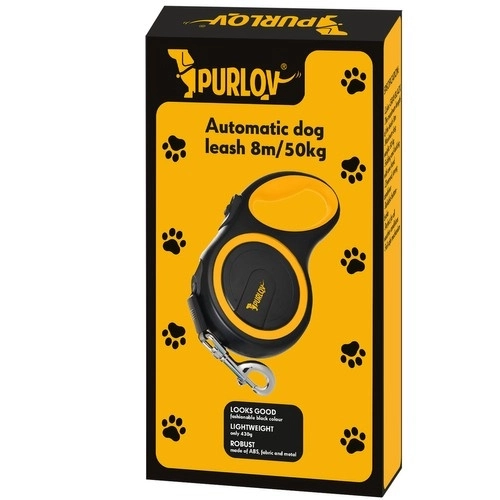 Automatisk hundesnor 8m/50kg
