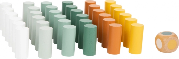 Den farvede terning sætter tempoet i spillet