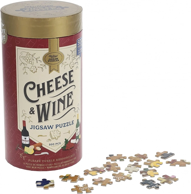 Ridley's Games Puslespil for ost- og vinelskere 500 brikker