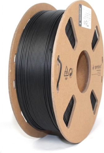 GEMBIRD PLA-filament 1,75 mm carbon, sort