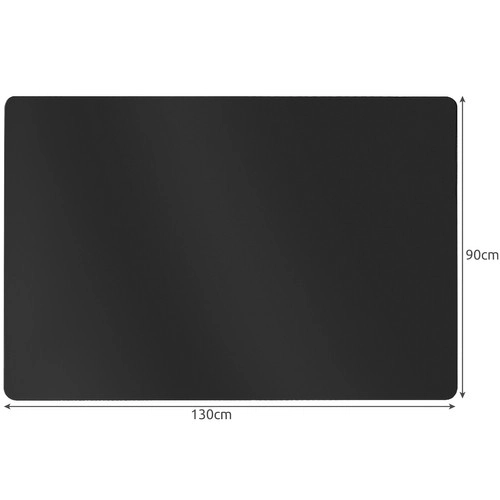 Beskyttende underlag til stol 90x130cm RUHHY - sort