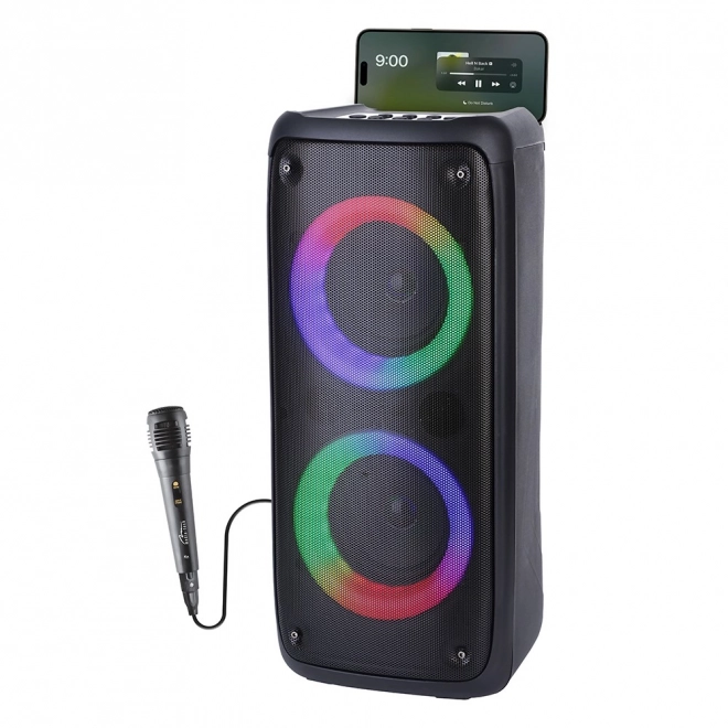 FUNBOX BT Højttaler MT3181 Bluetooth 5.0/TWS/MP3/MicroSD/USB/AUX/Equalizer/Jack 6.3/RGB/USB-C/ RMS 40W/PMPO 1000W