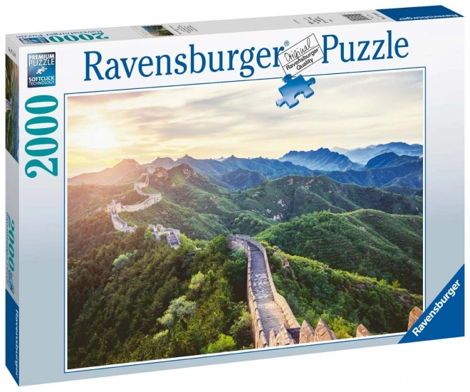 Ravensburger-puslespil Kinesisk mur i sollys 2000 stykker