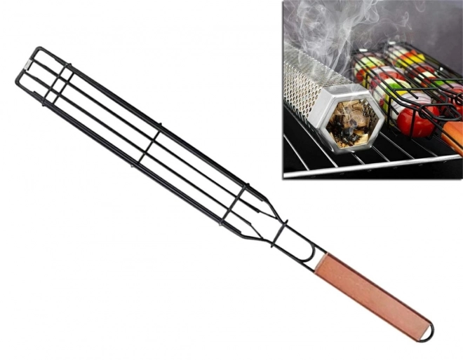 Kurv med non-stick belægning til grillning