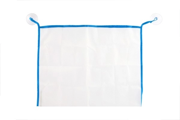 Gummibåde til badet med net i pose 18x27x6cm 12m+