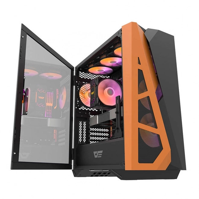 Computer kabinet Darkflash DLZ31 Mesh (sort)