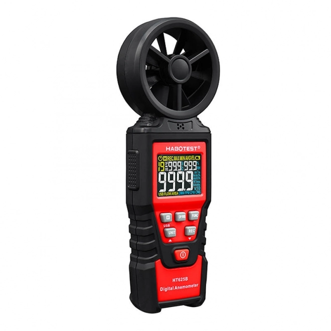 Digitalt anemometer Habotest HT625B, USB