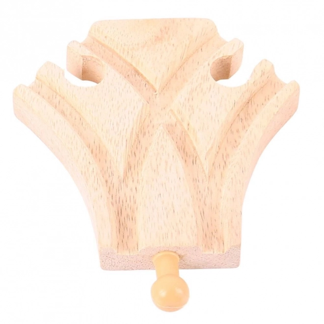 Bigjigs Rail Symmetrisk sporskifte 4 stk