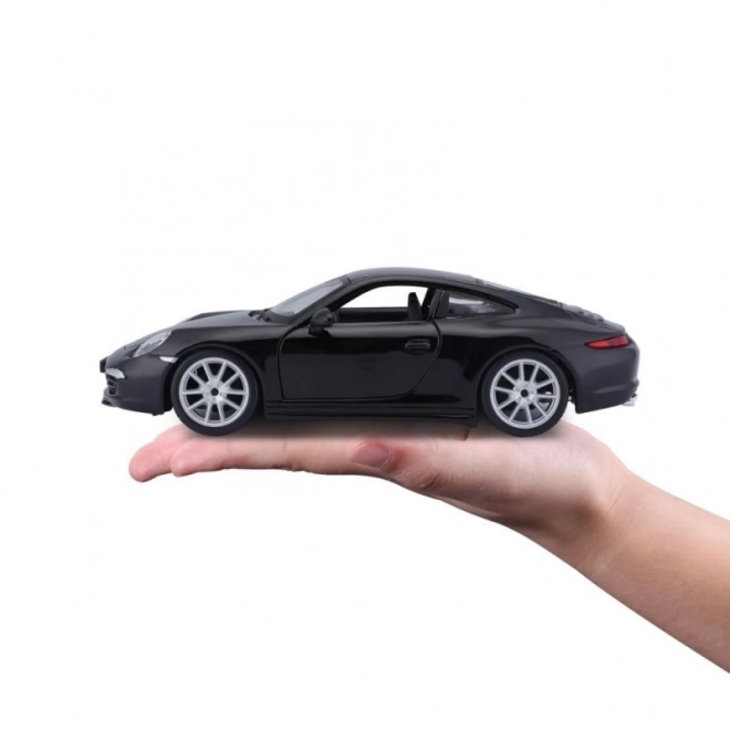 Bilmodel Porsche 911 Carrera S sort