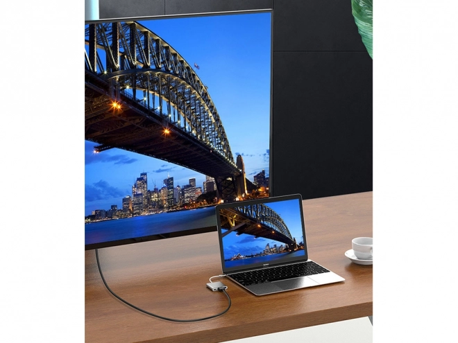 Adapter 3i1 USB-C HDMI 4K