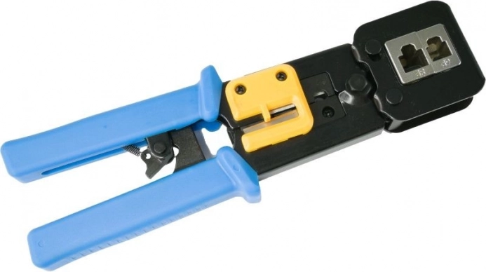 Crimpetang til RJ45/RJ12/RJ11-stik (8P/6P/4P) til gennemføringsstik EZ