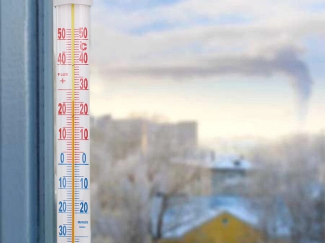 Udendørs vægmonteret termometer
