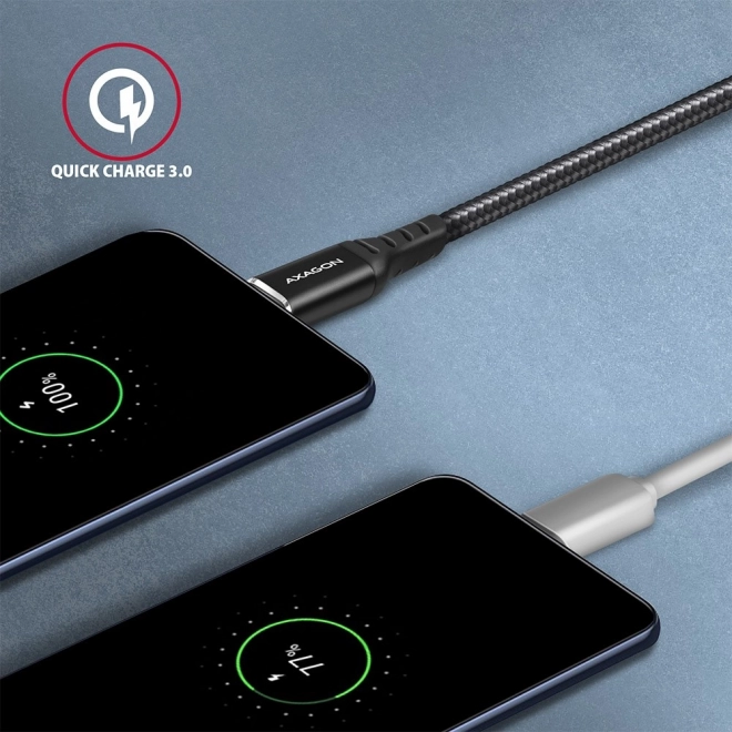 Premium USB-C til USB-A kabel 2m AXAGON