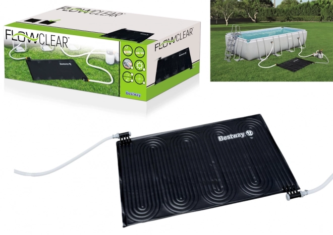 Solpanel til opvarmning af vand i poolen
