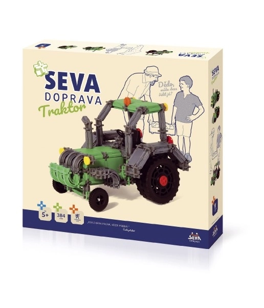 Byggesæt traktor SEVA Transport