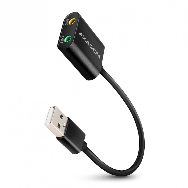 Ekstern lydkort USB 2.0 48kHz/16-bit stereo Axagon