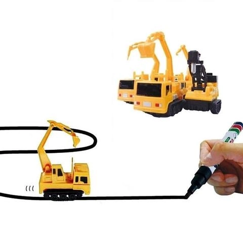Induktionsbagr MAGISK INDUKTIV BIL + marker