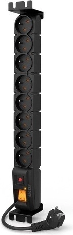 Strømfordeler S8 FA Rack 3M-8 stikdåser