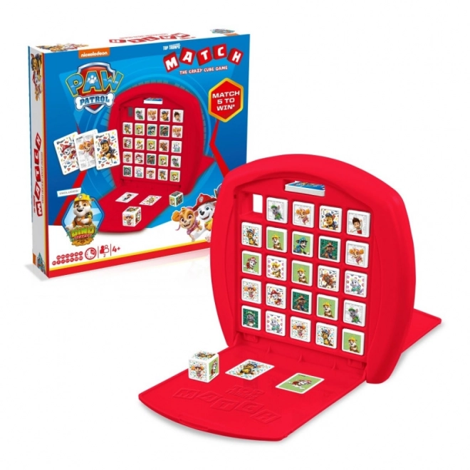 Brætspillet Match Paw Patrol