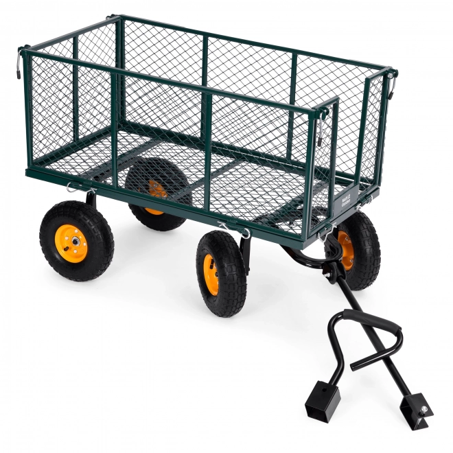 Have transportvogn MultiGarden med åbne sider og store oppustelige hjul