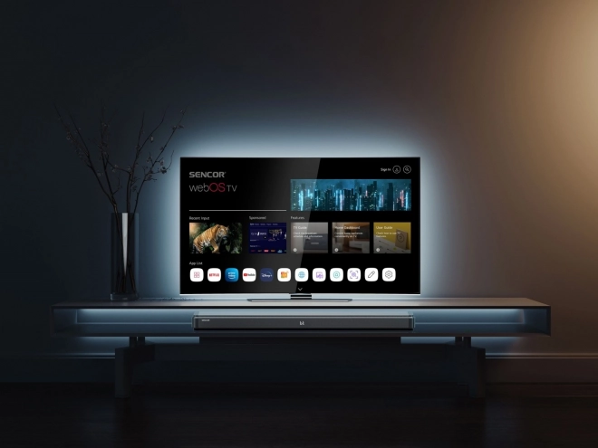 Soundbar med indbyggede subwoofere 2.1 200W