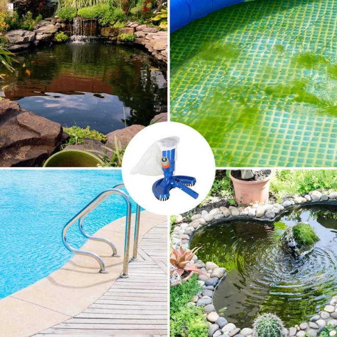Sæt til rengøring af dambund Pool Hoover med genanvendelig pose