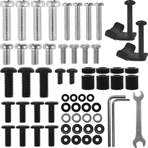 Komplet monteringssæt i pakken