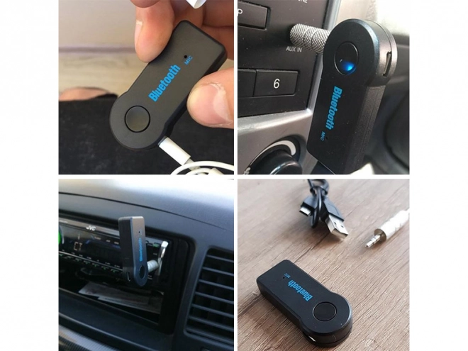Bluetooth modtager adapter med AUX og minijack
