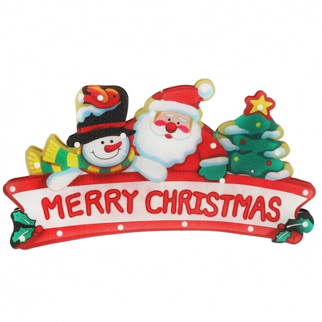 Jule LED dekoration Merry Christmas 45 cm