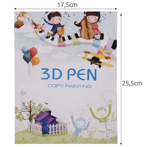 Skabelonbog til 3D-pen Maaleo 22734