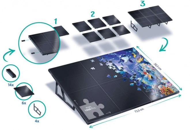 Ravensburger Puzzle Mine Puslespils Venner: Stående Spilleplade