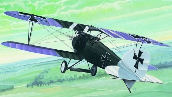 Model Albatros D3 15,4x19,2cm i æske 31x13,5x3,5cm