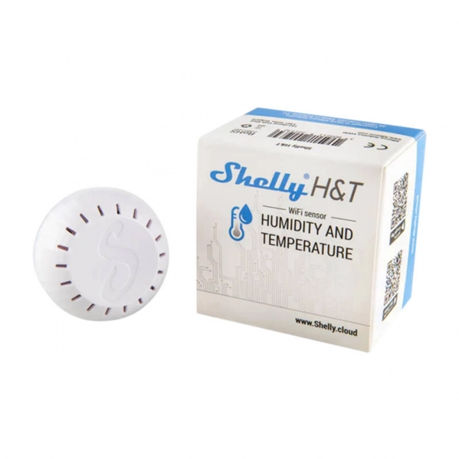 Wi-Fi temperatur- og fugtighedssensor Shelly H&T hvid