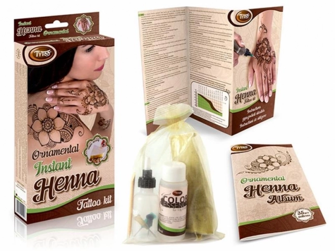 Kreativtæt Sæt TyToo Henna Ornament