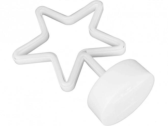 Neonstjerne LED lampe med USB