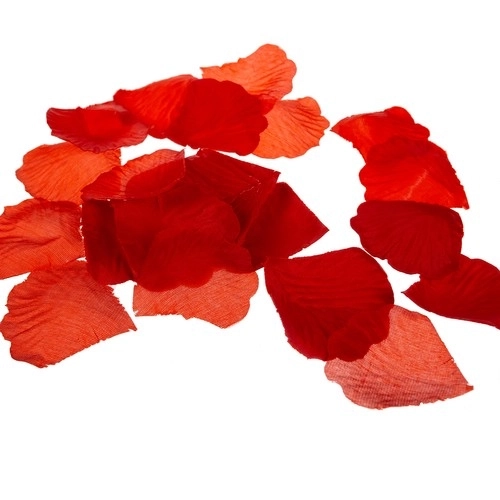 Rose i glas - lysende