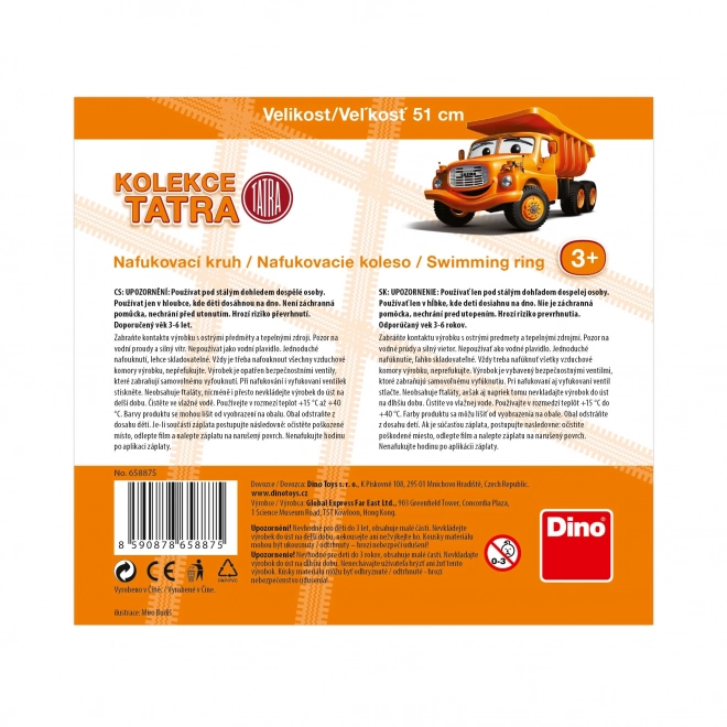 Oppustelig badering til børn Tatra 51cm